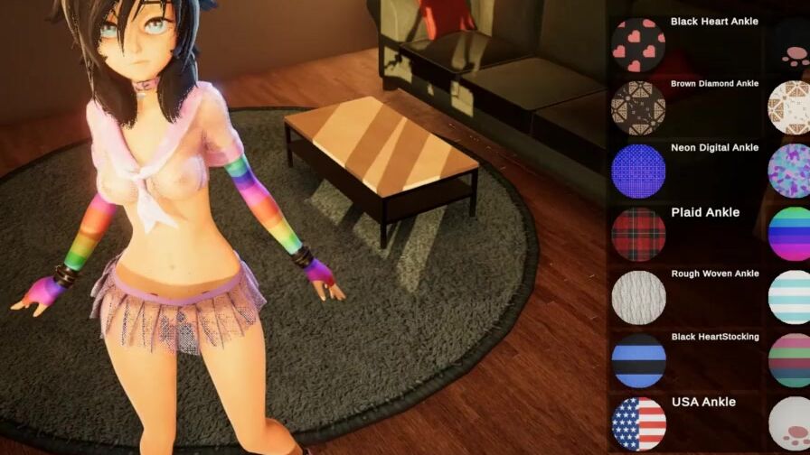 Our appartment [Hentai SFM game] Ep.two Rainbow party chick enjoy a gigantic sex toy