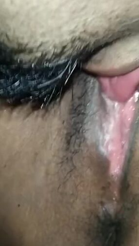 Freaky indian indian young fiance snatch licking