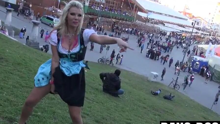 Porno Challenge - Aische Pervers treibts auf dem Oktoberfest