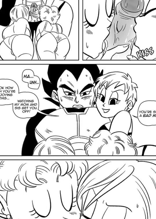 DRAGON BALL - GREAT GROUP SEX