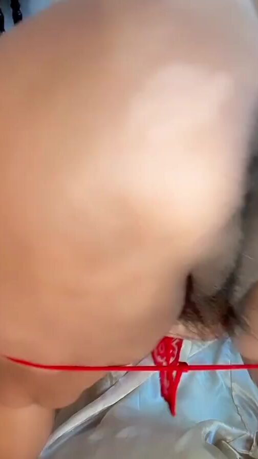 loving masturbating finger fuck my huge bushy clitoris ol twat