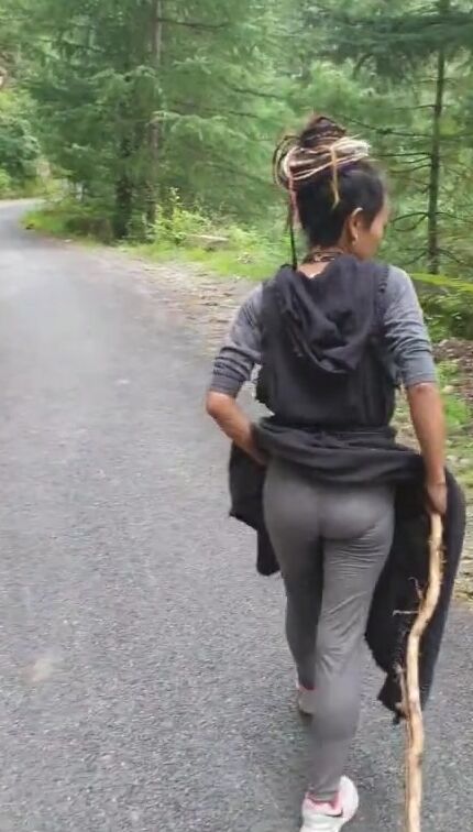 Outdoors showing off, blow job, anal. compilation (few public short vids)