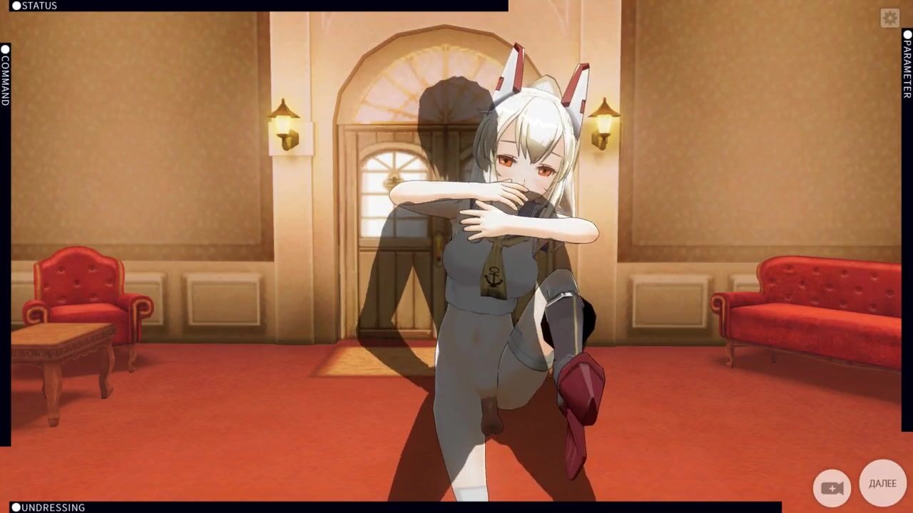 3D ANIMATED Ayanami from Azur Lane Fucks with you