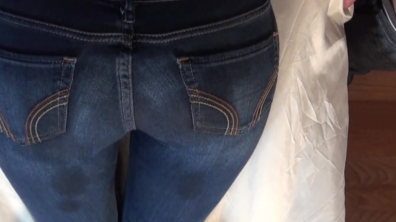 OMG! He wrecked my jeans. pov BOOTY Grind Finger Jeans Bondage