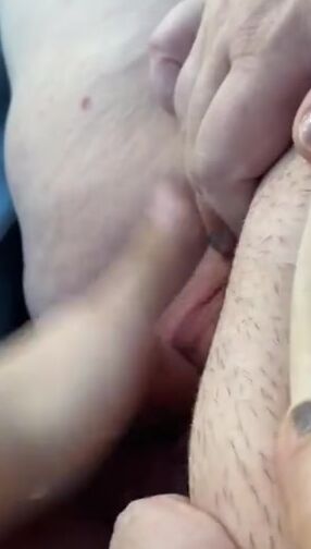 Finger fucking bbw into the parking lot until she ejaculates