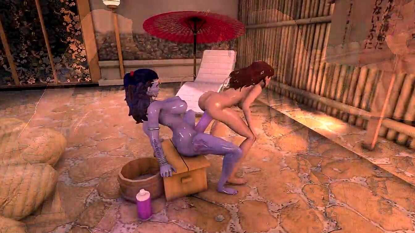 Dva's Spa Day two Final Version (OVERWATCH FUTANARI)