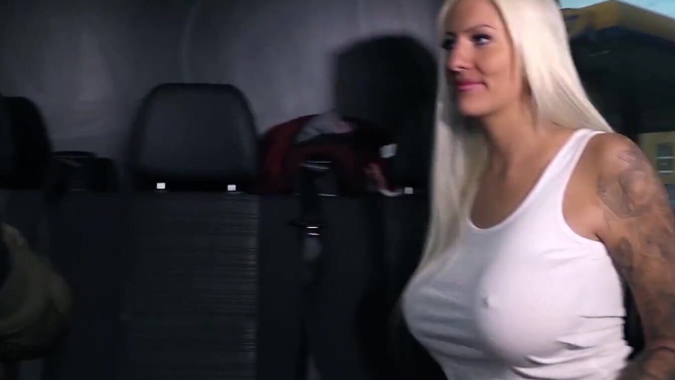 BUMSBUS - Gigantic Titted Blonde Lena Lay Is Happy To Take big black cock Inside Her Sweet Cunt - LETSDOEIT