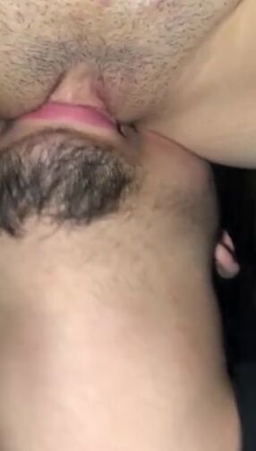 Baby dad makes baby milf queef