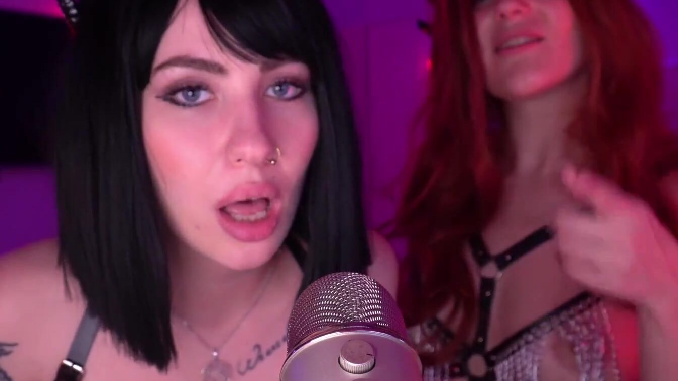 ASMR JOI from two turned on succubes