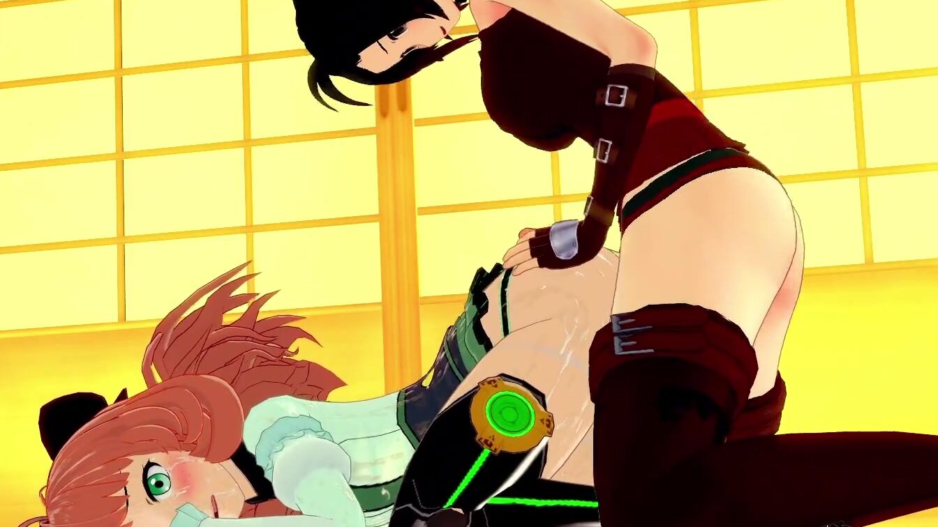 RWBY: The Concealed Of Futa Ruby Rose and Penny Polendina