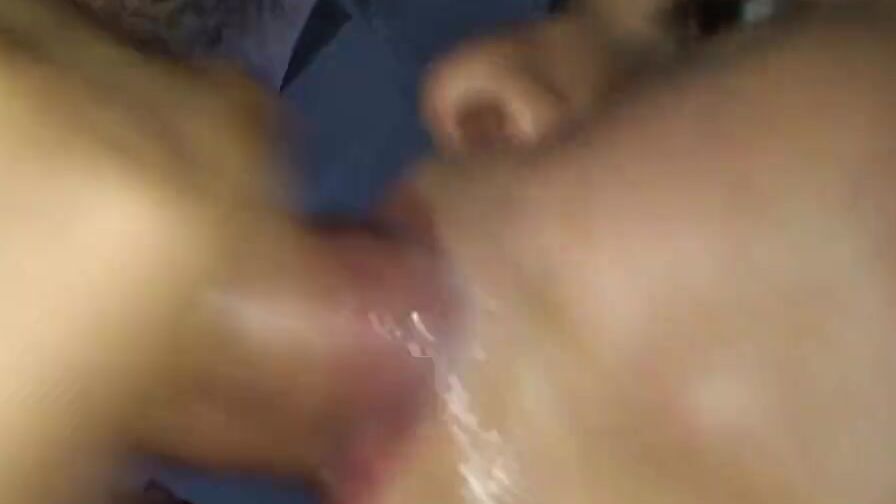 hispanic 19 year old cheating lover give a nice soak POV bj