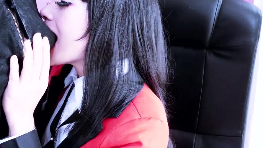 Dark Hair Goddess Oral Sex and Facial - Yumeko Kakegurui Cosplay