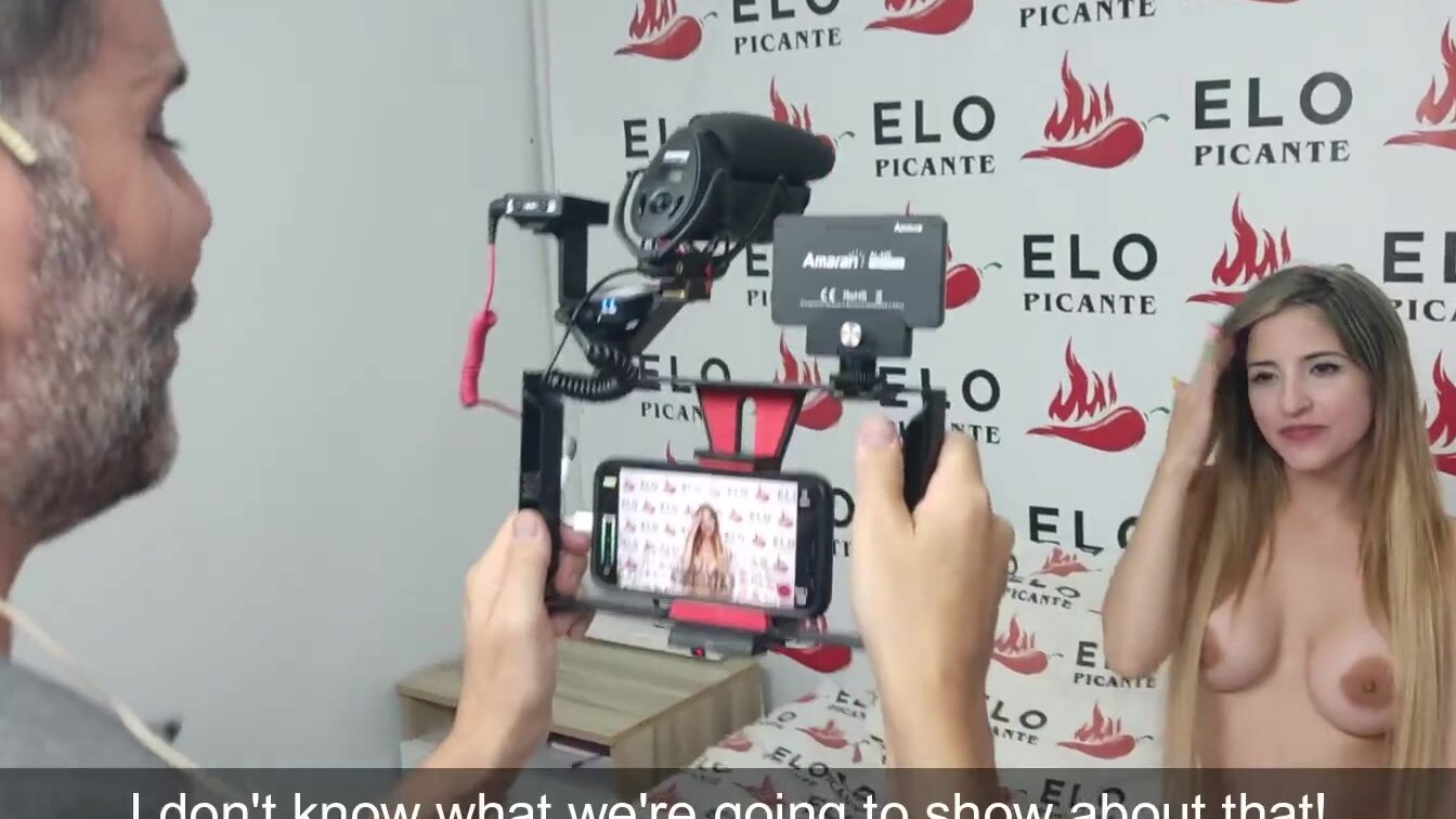 Detras de Escena del Scene Porno del Trio de DivinaMaruuu en el Cuarto Picante de Elo Podcast