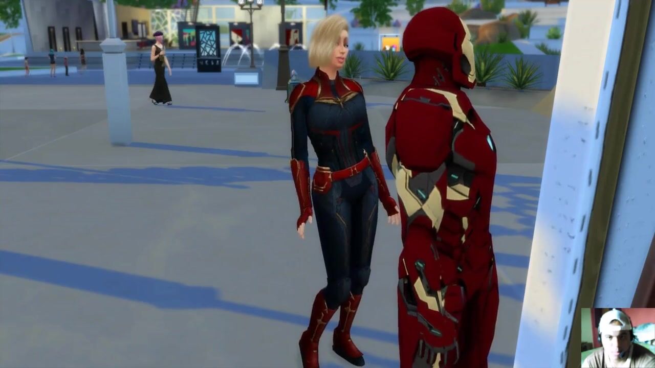 Captain Marvel Nailed by Iron Man Marvel Porn