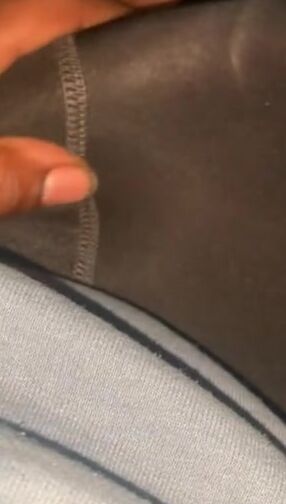 Rubbing bbcs inside boxers