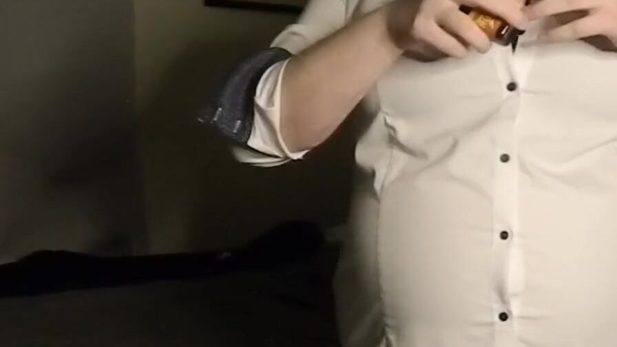 White Shirt Button Down Inflation