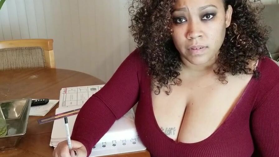 Stepmom Under the Table Concealed Forbidden Titty Boned