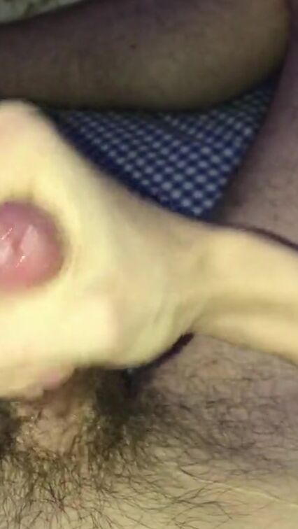 LUSTY Twinkie JERKS OFF & Drops a GIGANTIC Load on His Boy Foot