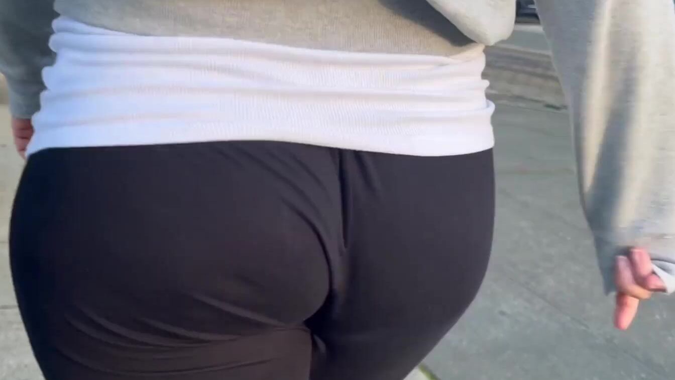 Milf City Walk Watch Thru Leggings Biggest Booty