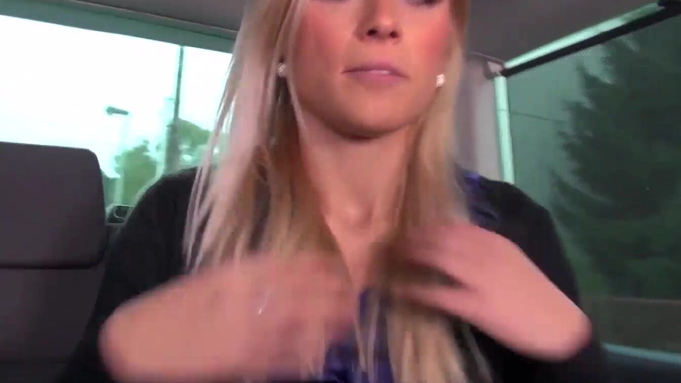 sexy blonde getting gigantic dick into the BreedBus