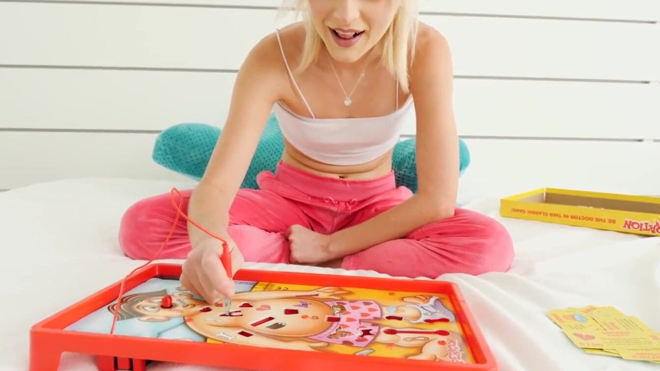 Jessie Saint's stepbrother Jay suggested having fun a board game with a twisted adult version, to take off some clothes when