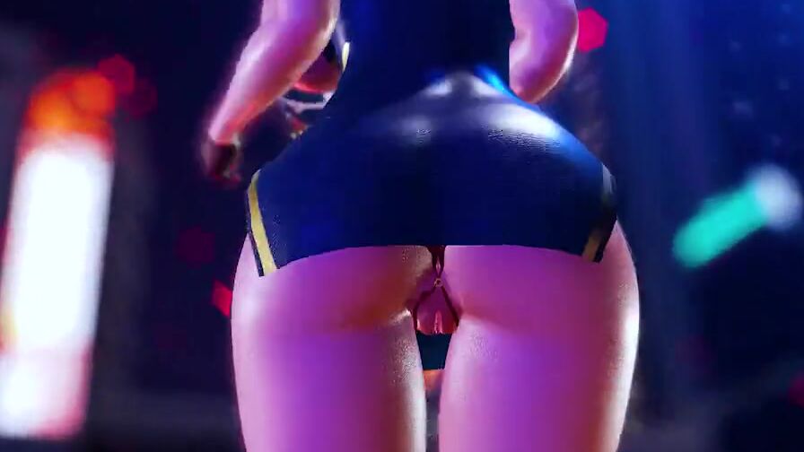 【MMD R-teens SEX DANCE】hot great butt sweet extreme satisfaction lap dance [CREDIT BY] Shinshi_No.52