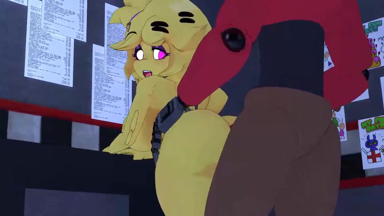 chica wants a piece of foxy