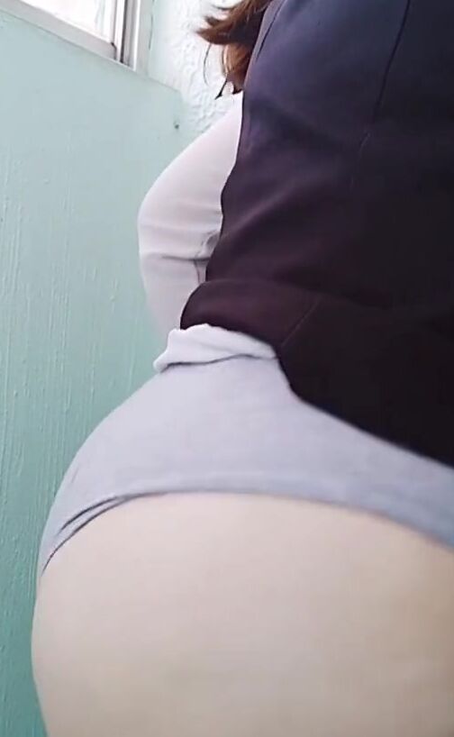 Bae secretary mom hispanic gigantic booty gigantic butt mexican take