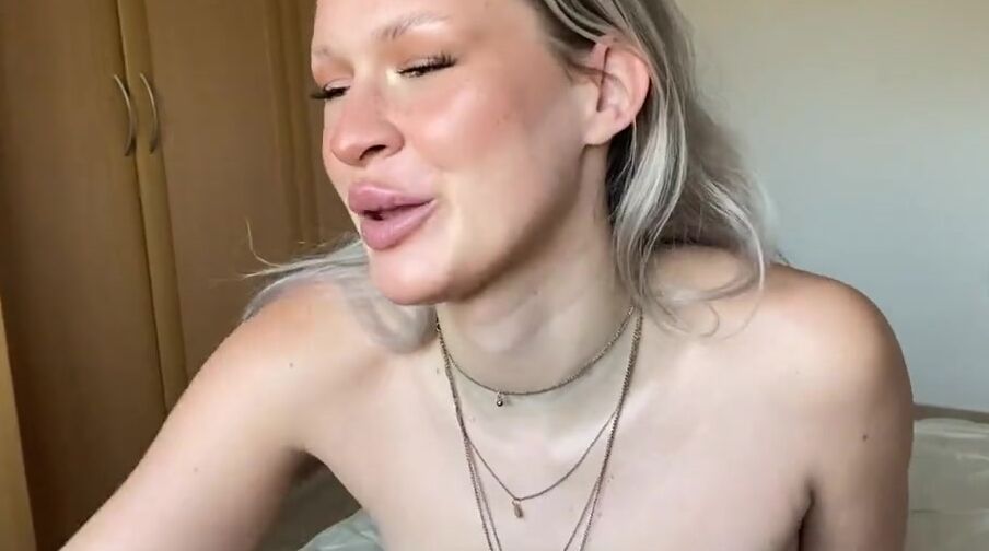 CUM INSIDE MY BARELY LEGAL FACE!!! My first jerk off instruction!