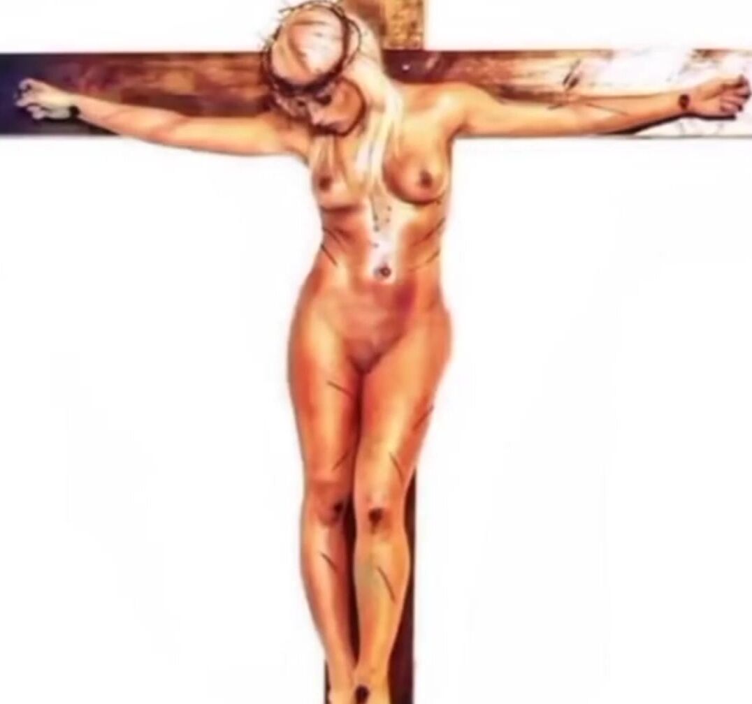 Female Jesus Crucified Naked Norwegian Audio