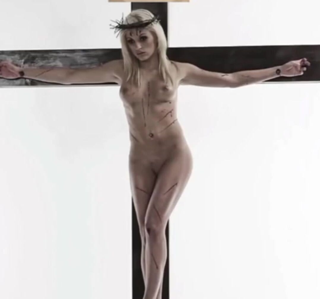 Female Jesus Crucified Naked Japanese Audio