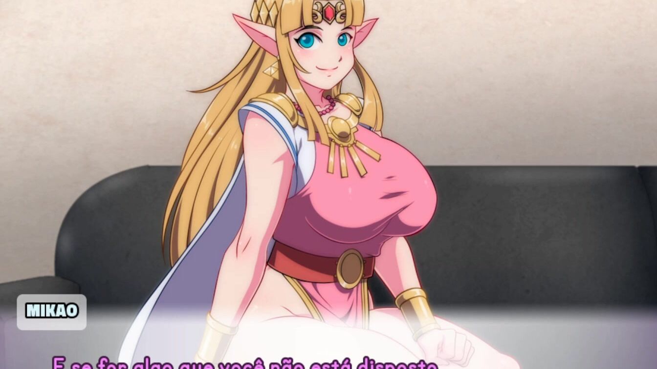 WaifuHub ep two Interview with Zelda big boobed elf princess