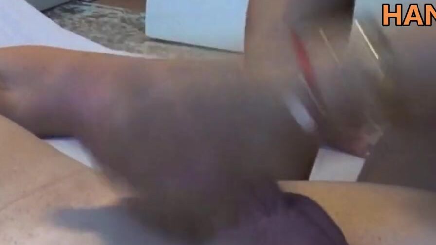 Incredible hand job and penis cleaning