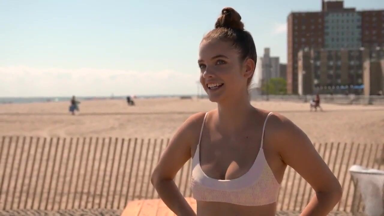 Hottie Beach Volleyball Tournament With Barbara Palvin