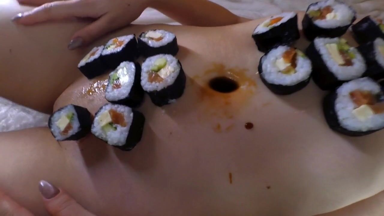 Nyotaimori (女 小 盛 り "serving on a Woman's Body") is a